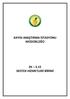 KAYISI ARAŞTIRMA İSTASYONU MÜDÜRLÜĞÜ EK 3.15 DESTEK HİZMETLERİ BİRİMİ