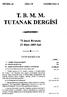 T. B. M. M. TUTANAK DERGİSİ