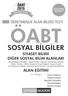 ÖABT SOSYAL BİLGİLER ÖABT SİYASET BİLİMİ DİĞER SOSYAL BİLİM ALANLARI ALAN EĞİTİMİ ÖĞRETMENLİK ALAN BİLGİSİ TESTİ. (3. Kitap)