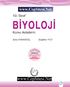 10. Sınıf BİYOLOJİ. Konu Anlatımlı T.C. töiyekuru BİYOLOJİ. Ö ğ re tim p ro g ra m ın d a yaptığ ı YENİDEN DÜZENLENM İŞTİR.