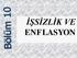 İŞSİZLİK VE ENFLASYON