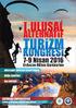 ULUSAL ALTERNATİF TURİZM KONGRESİ 07-09 NİSAN 2016 / ERZİNCAN Kongre Programı