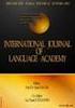 International Journal of Language Academy