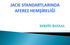 JACIE STANDARTLARINDA AFEREZ HEMŞİRELİĞİ SERPİL BAYSAL