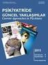 PSİKİYATRİDE GÜNCEL YAKLAŞIMLAR. Current Approaches in Psychiatry. Cilt / Volume. 8 Sayı / Number. 3.  ISSN: eissn: