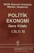 POLİTİK EKONOMİ Ders Kitabı