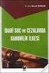 BİRİNCİ BÖLÜM DİSİPLİN SUÇ VE CEZALARININ GENEL İLKELERİ