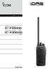 KULLANIM KILAVUZU VHF DİJİTAL TELSİZLER. if1000d. serisi UHF DİJİTAL TELSİZLER. if2000d. serisi