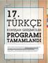 17. TÜRKÇE KONUŞAN GİRİŞİMCİLER PROGRAMI TAMAMLANDI