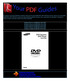 Kullanım kılavuzunuz SAMSUNG DVD-P450