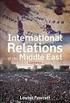 The New Middle East: Protest and Revolution in the Arab World, ed. by Fawaz A. Gerges Cambridge University Press, 2014