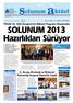 Türkiye Solunum Araştırmaları Derneği Yayın Organıdır. TÜSAD 35. Y ll k Kongresi'nin Bilimsel Program Oluflturuldu