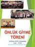 DERS SAATİ DERS ADI ÖĞRETİM ÜYESİ. Yrd.Doç.Dr. Fatih Ahmet KAHRAMAN 11:30 12:15 Kırık, burkulma ve yumuşak doku yaralanmalarında ilk yardım ilkeleri