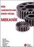 FİZİK I LABORATUVARI MEKANİK DENEYLERİ