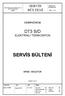 DT3 S/D SERVİS BÜLTENİ ELEKTRİKLİ TERMOSİFON DEMİRDÖKÜM ARGE - BOZÜYÜK. Kasım 2011 ARGE. Doküman No: Sayfa : 1 / 28
