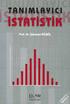 Tanımlayıcı İstatistikler