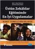 İçindekiler. ÜNİTE bir Üstün Zekâlı Öğrencileri Anlamak 1. Üstün Zekâlı Öğrenciler Kimlerdir? 3. Üstün Zekânın Gelişimi 35. Ön Söz xvii. 2.