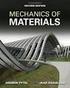 MECHANICS OF MATERIALS