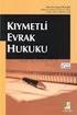 KIYMETLİ EVRAK HUKUKU