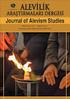 SELÇUKLU MEDENİYETİ ARAŞTIRMALARI DERGİSİ (SEMA) JOURNAL OF SELJUK CIVILIZATIONAL STUDIES (JSCS) YIL: 2016 SAYI: 1 ISSN: