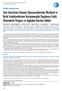 Klinik Araştırma. J Turk Anaesth Int Care 2012; 40(4): Türk Anest Rean Der Dergisi 2012; 40(4): doi: /jtaics.2012.