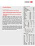 HSBC. Günlük Bülten. 23 Haziran Yılsonu enflasyon beklentisi %10.63 e yükseldi. Hazine eurobond ihracında 500 milyon dolar borçlandı