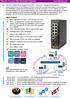 CLR-IES-G802P 8Port Gigabit RJ45 POE + 2Port SFP Managed Ring Switch