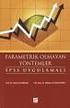 PARAMETRİK OLMAYAN İSTATİSTİKSEL TEKNİKLER 8