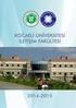 T.C. KOCAELİ ÜNİVERSİTESİ İç Denetim Birimi 2011 YILI İÇ DENETİM FAALİYET RAPORU