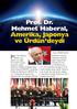 Prof. Dr. Mehmet Haberal, Amerika, Japonya ve Ürdün deydi