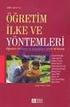 ÖĞRETİM İLKE VE YÖNTEMLERİ