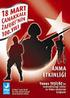 YILINDA 18 MART ÇANAKKALE ŞEHİTLERİNİ ANMA PROGRAMI