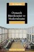 OSMANLI DEVLETİ NDE İLETİŞİM MODERNLEŞMESİNİN TAŞRA BOYUTU: UŞAK KAZASI NDA POSTA VE TELGRAF HİZMETLERİ ( ) Biray ÇAKMAK