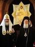 Fener Rum Patrikhânesi nin Moskova Patrikliği yle İlişkilerinde Ortaya Çıkan Gerginlikler ( ): Tarihçesi ve Sebepleri