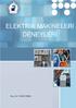 ELEKTRİK MAKİNELERİ DENEYLERİ