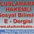 AKADEMİK BAKIŞ Uluslararası Hakemli Sosyal Bilimler E-Dergisi ISSN: X Sayı: 18 Ekim Kasım Aralık 2009