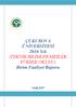 ÇUKUROVA ÜNİVERSİTESİ 2016 Yılı (TEKNİK BİLİMLER MESLEK YÜKSEK OKULU) Birim Faaliyet Raporu