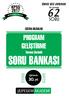 önce biz sorduk KPSS Soruda 62 soru EĞİTİM BİLİMLERİ PROGRAM GELİŞTİRME Tamamı Çözümlü SORU BANKASI Eğitimde