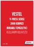 VESTEL V-PRESS SERiSi 2000 KIRMIZI BUHARLI TEMiZLEYiCi