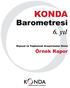 Örnek Rapor: Barometre aboneliği ile ilgili herhangi bir sorunuz olursa lütfen bizimle bağlantıya geçiniz! Teşekkürler!