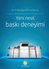 HP A3 Managed MFP ve Yazıcılar. Yeni nesil. baskı deneyimi