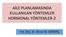 AİLE PLANLAMASINDA KULLANILAN YÖNTEMLER HORMONAL YÖNTEMLER- 2. Yrd. Doç. Dr. İlknur M. GÖNENÇ