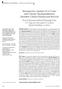 Retrospective Analysis of 111 Cases with Chronic Myeloproliferative Disorders: Clinical Features and Survival