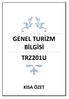 GENEL TURİZM BİLGİSİ TRZ201U