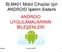 BLM401 Mobil Cihazlar için ANDROID İşletim Sistemi ANDROID UYGULAMALARININ BİLEŞENLERİ. BLM401 Dr.Refik SAMET