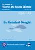 Ege Journal of Fisheries and Aquatic Sciences