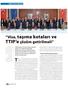 Türkiye AB Yüksek Düzeyli Ekonomik Diyalog. TTIP e çözüm getirilmeli. Vize, taşıma kotaları ve TOBB ULUSLARARASI