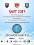 RAST inci Uluslararası Uzay Teknolojilerindeki Son Gelişmeler Konferansı Haziran 2017, ISTANBUL