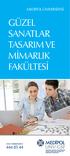 MEDİPOL ÜNİVERSİTESİ GÜZEL SANATLAR TASARIM VE MİMARLIK FAKÜLTESİ