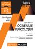 ÖĞRENME PSİKOLOJİSİ. kpss SORU. Önce biz sorduk. Güncellenmiş Yeni Baskı. Eğitim Bilimleri. 80 Soruda 64
